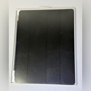 Apple iPad Smart Cover Leather Black 9.7” iPad 2 3 4 MD301LL/A OEM New in Box